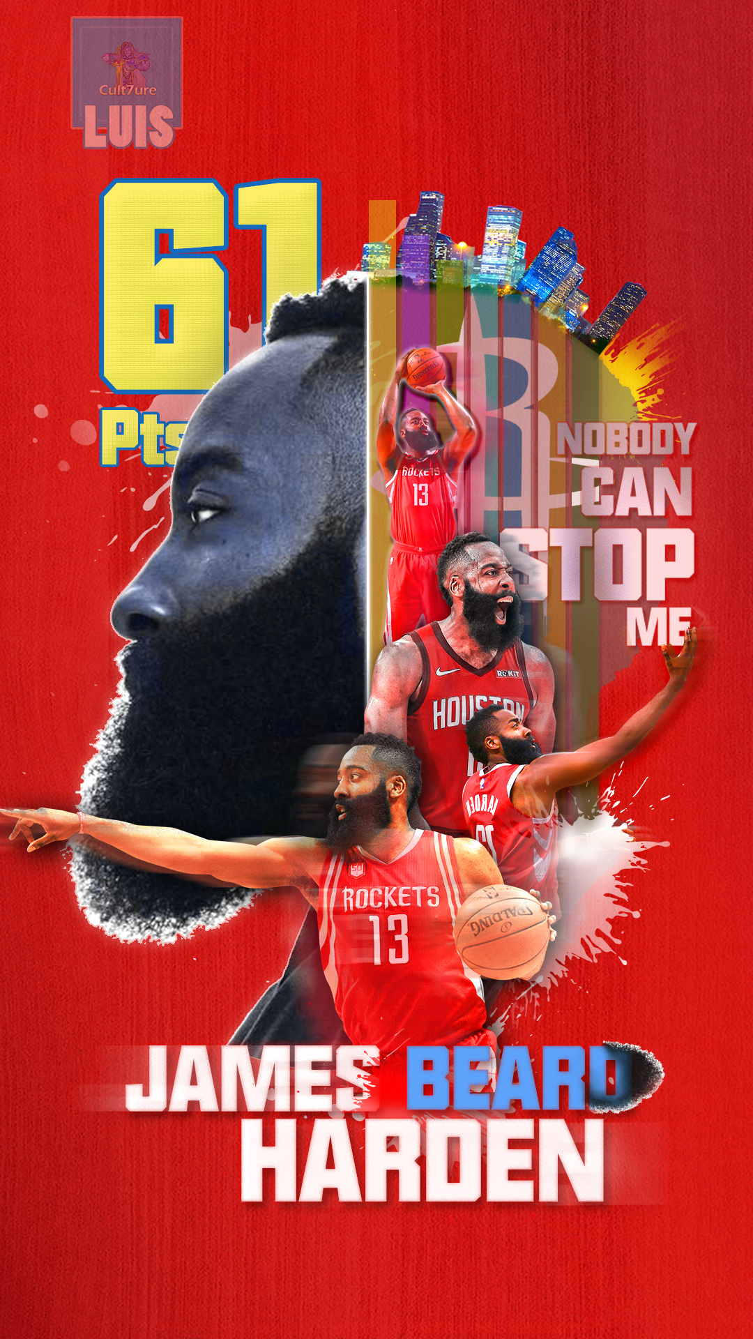 nba系列之詹姆斯哈登壁纸