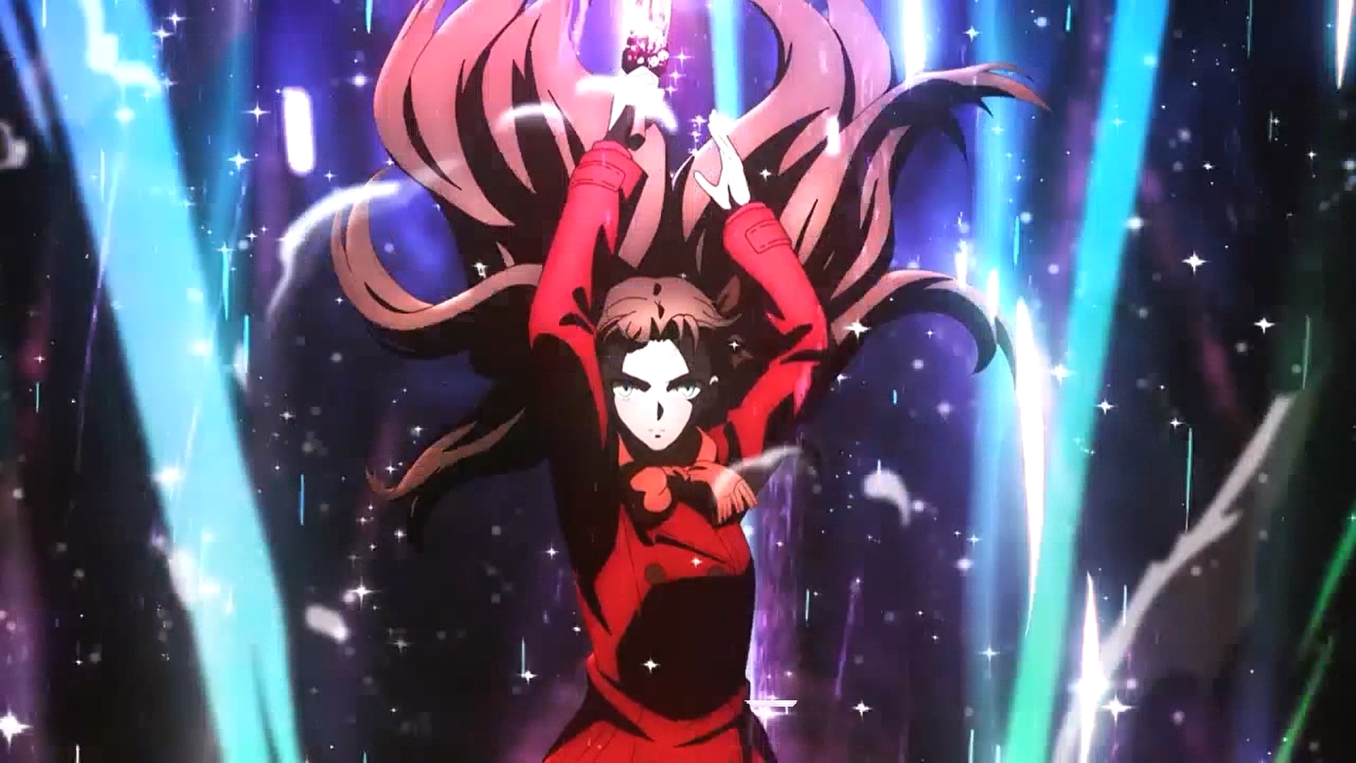 远坂凛#宝石剑这演出,绝了