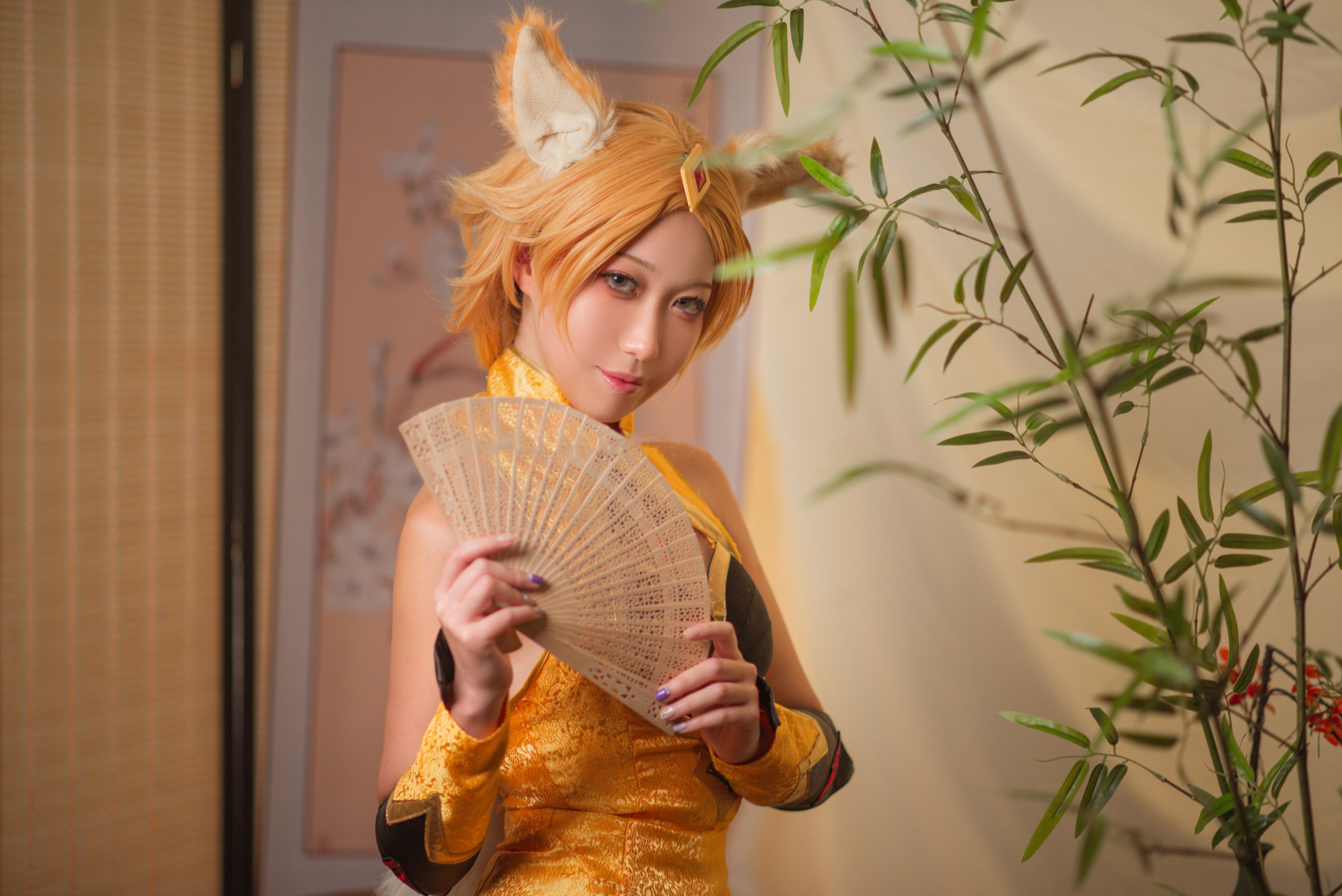 迷惑众生王者荣耀妲己Cosplay8