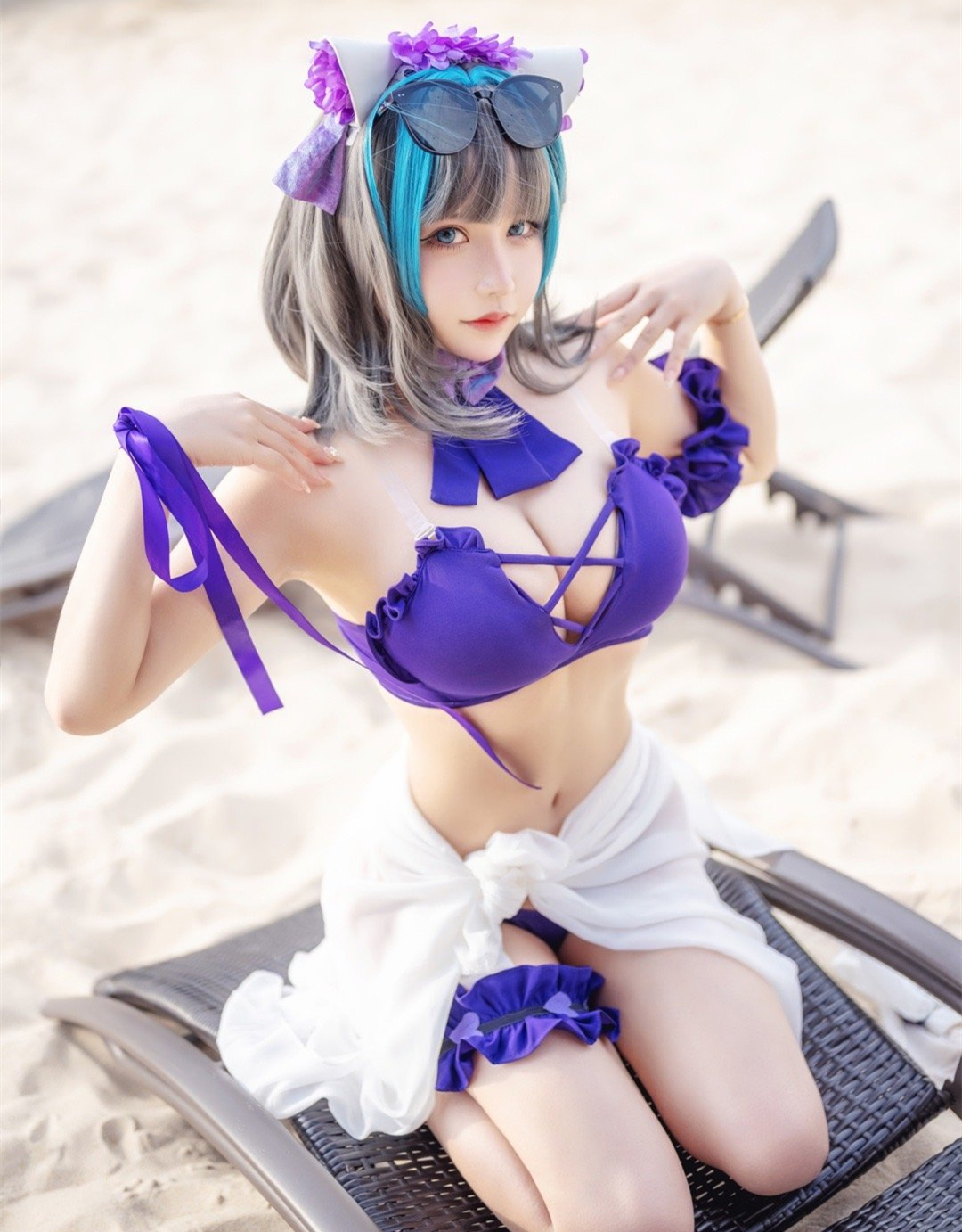 中岛莫之子i碧蓝航线柴郡CosPlay8