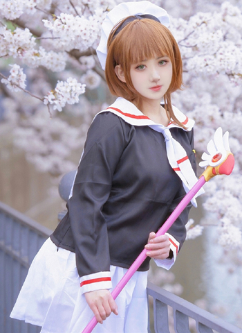 溯兮-sukki魔卡少女樱木之本樱cosplay