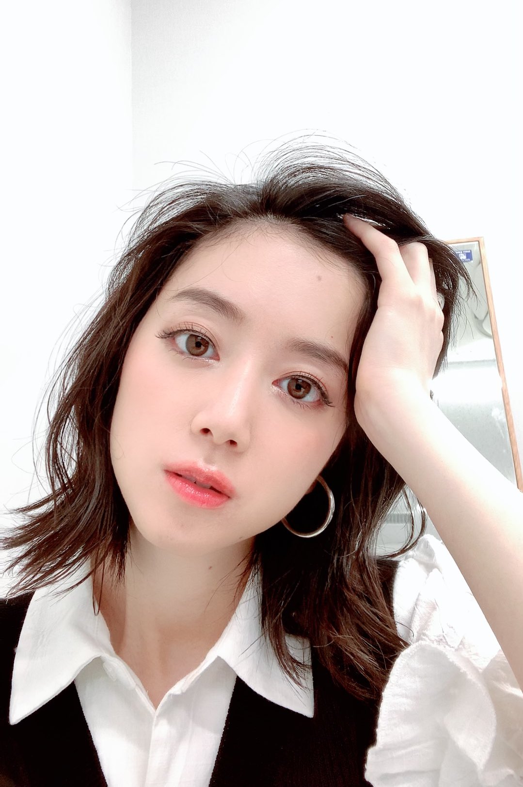 来自#工藤晴香#的推特:  发型做成了raychell小姐的风格90浏览:4845