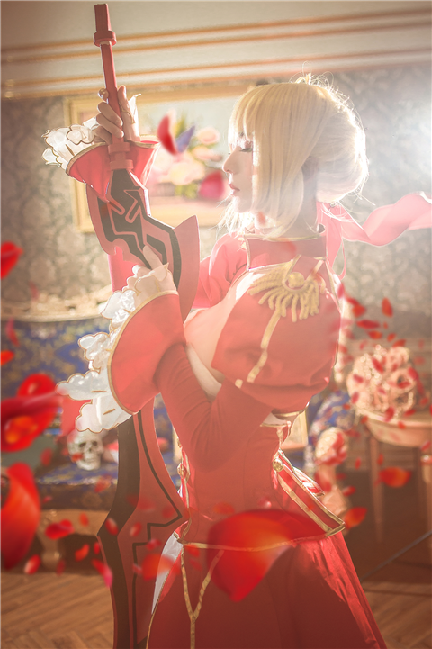 叶子FATE尼禄Cosplay8