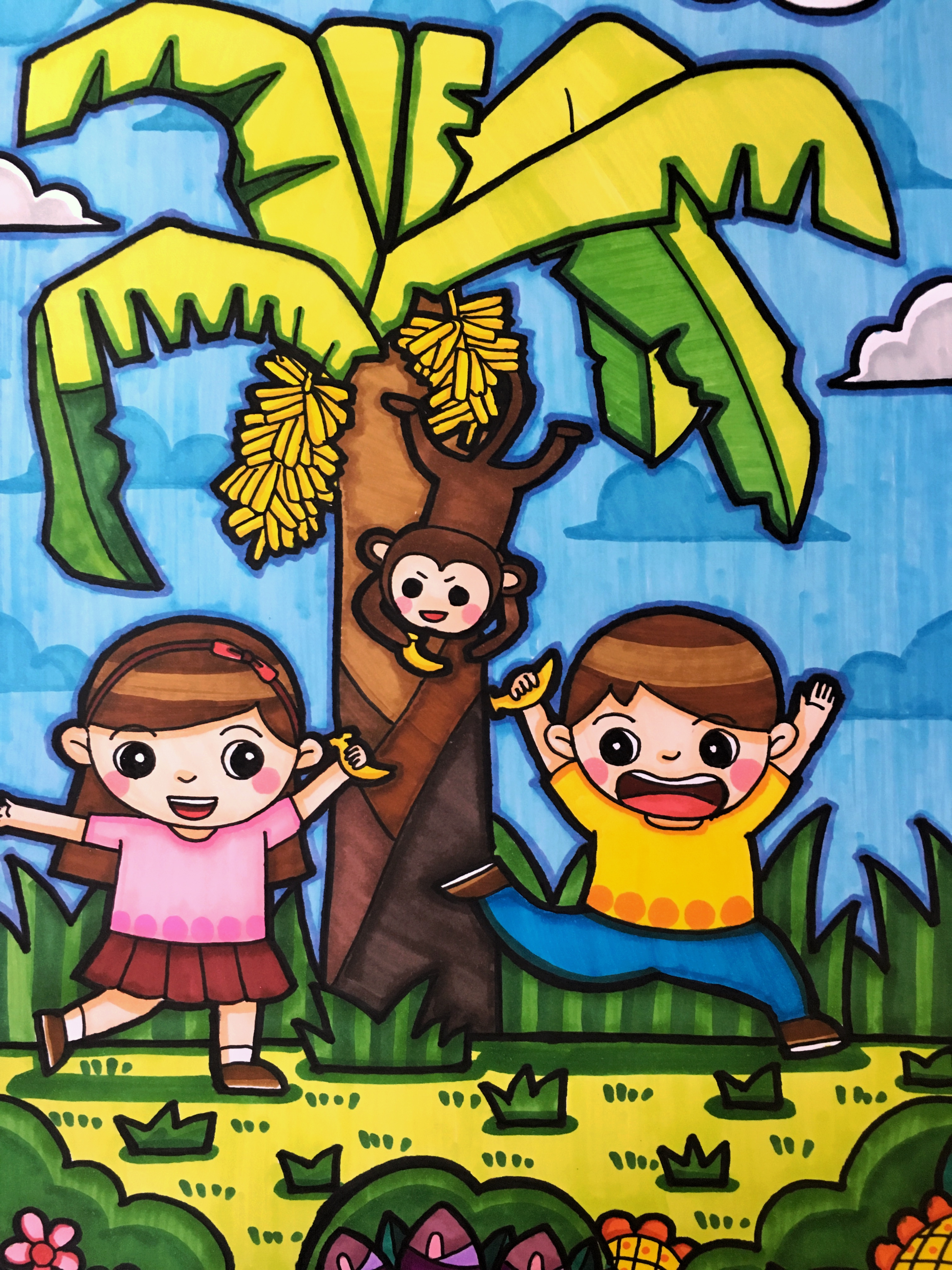 队队龙儿童画 _ 哔哩哔哩相簿