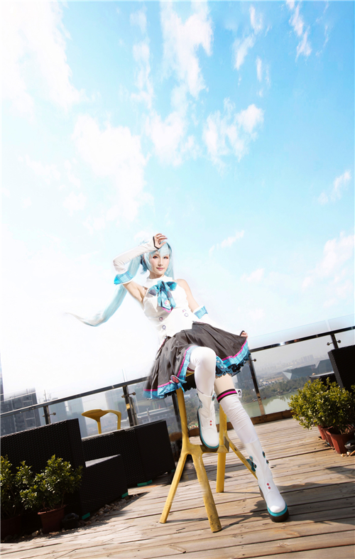 咸鱼晰子Vsinger初音未来Cosplay2