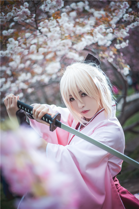 子欧Fate/GrandOrder冲田总司Cosplay7