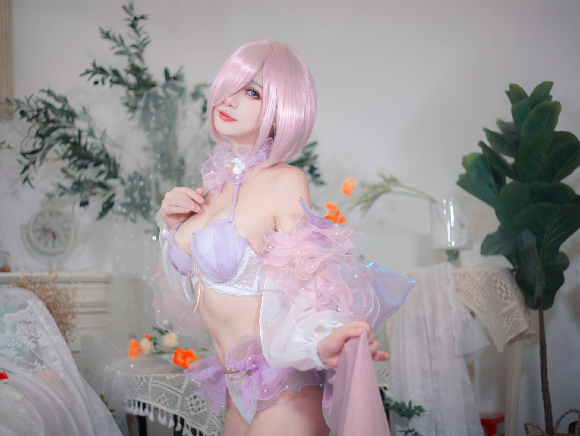 酒酿促织nya玛修Cosplay8