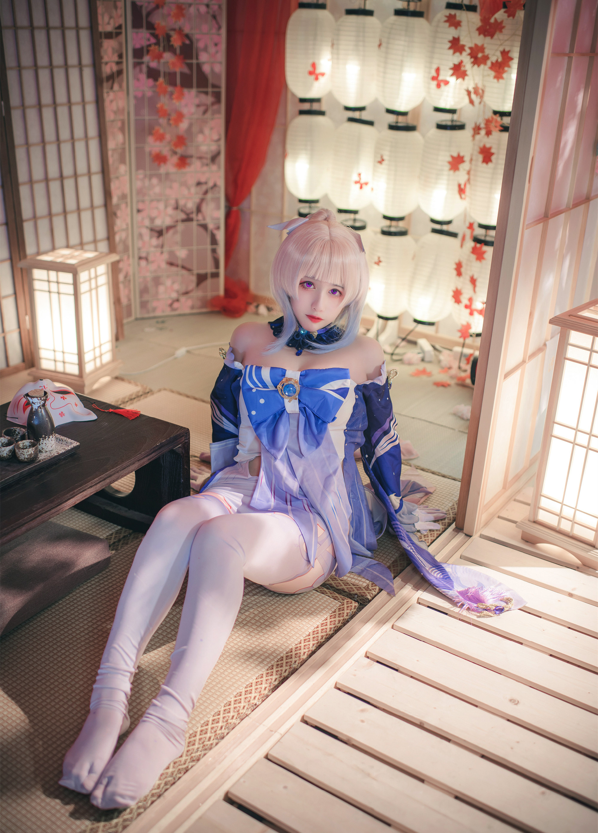 若美样原神珊瑚宫心海cosplay2