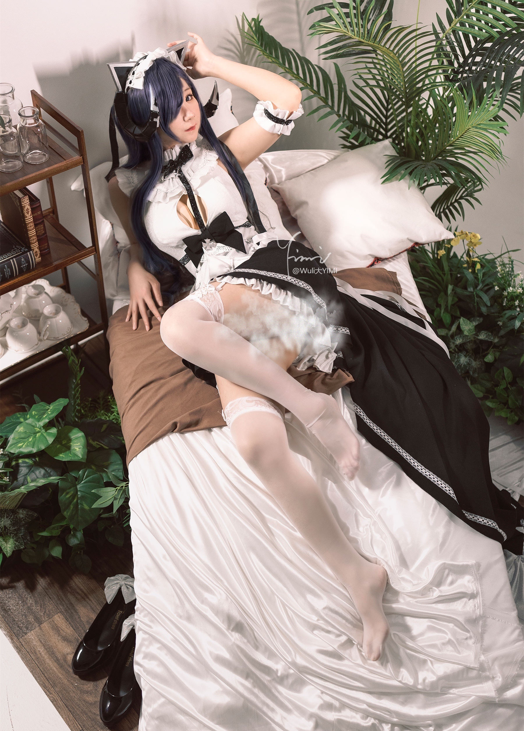 Wuli大YIMI奥古斯特冯帕塞瓦尔女仆魔女Cosplay8