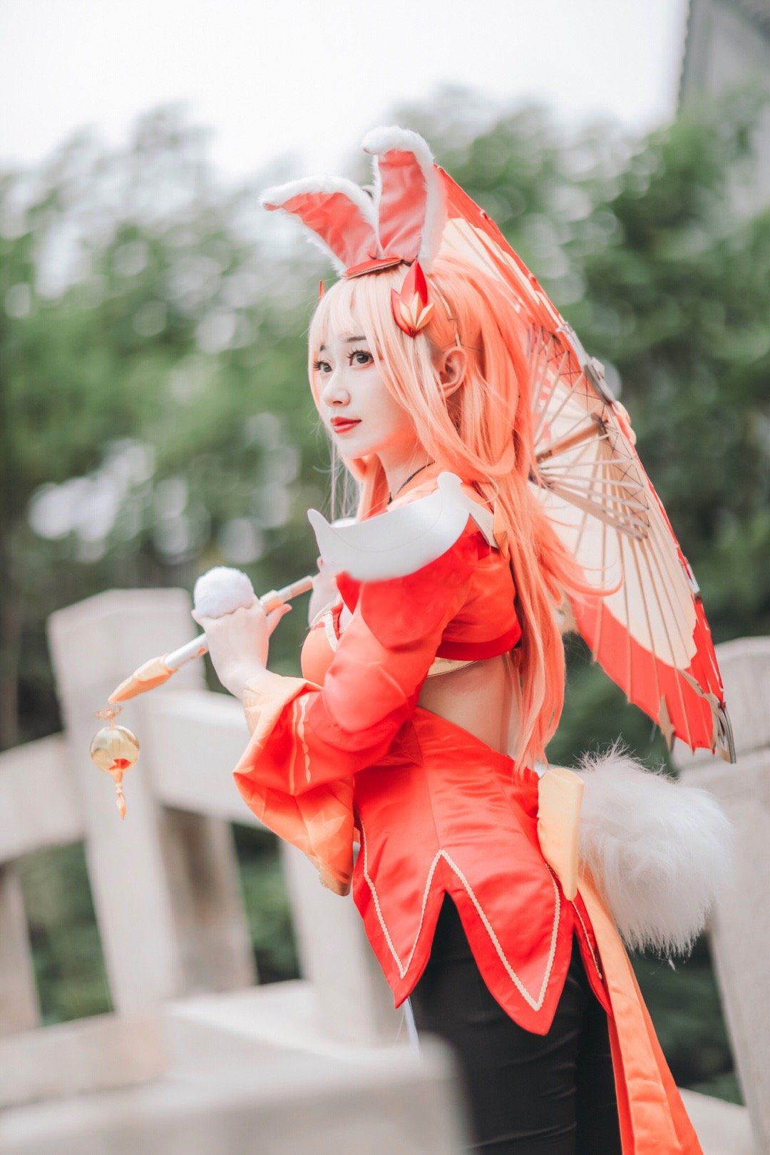 桃墨王者荣耀公孙离cosplay6