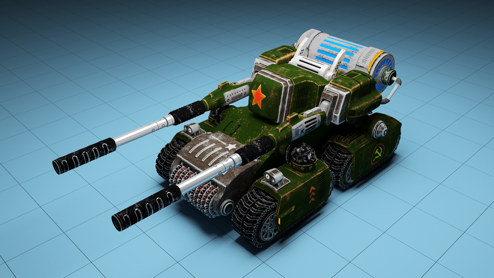 收藏:0支持:5上传时间:2020-08-31 09:08:43日常3d建模天启坦克红警3