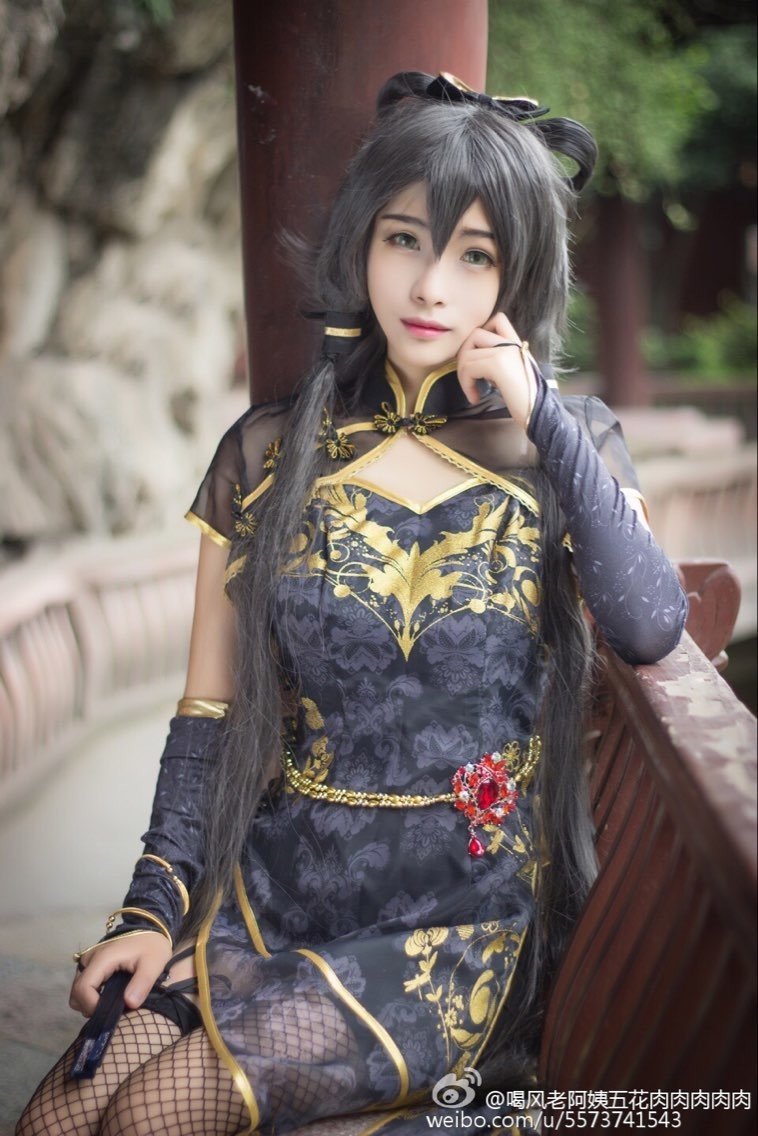 cos转载洛天依金丝雀