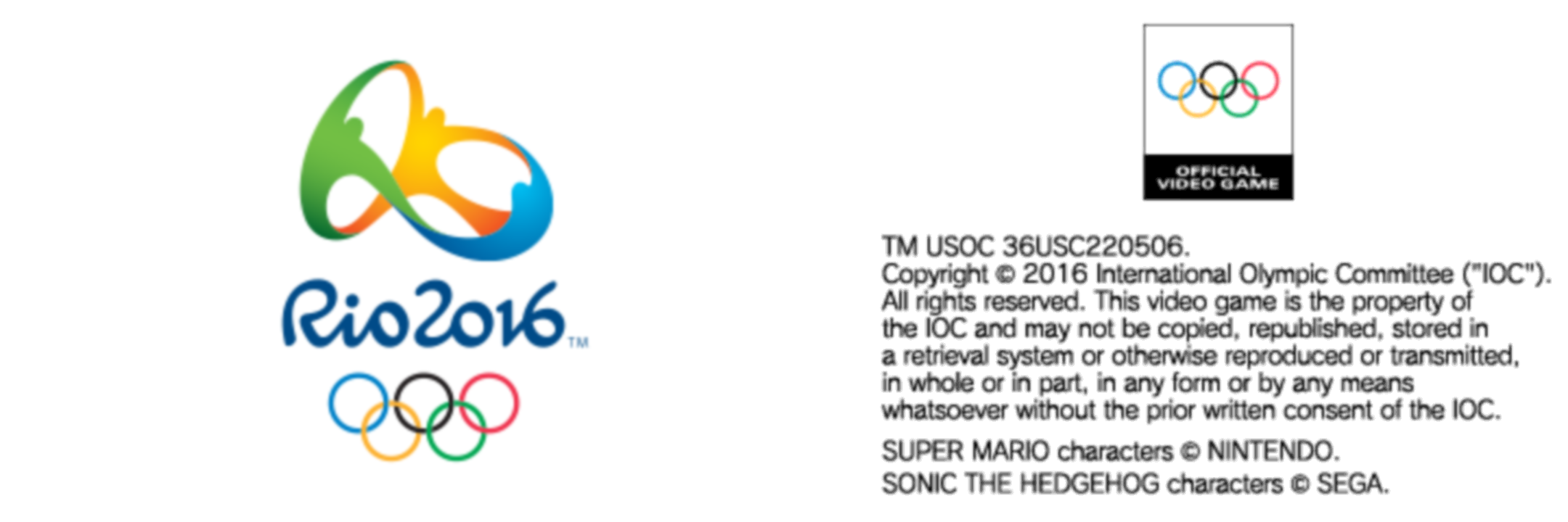 3DS 马里奥与索尼克在里约2016夏季奥运会