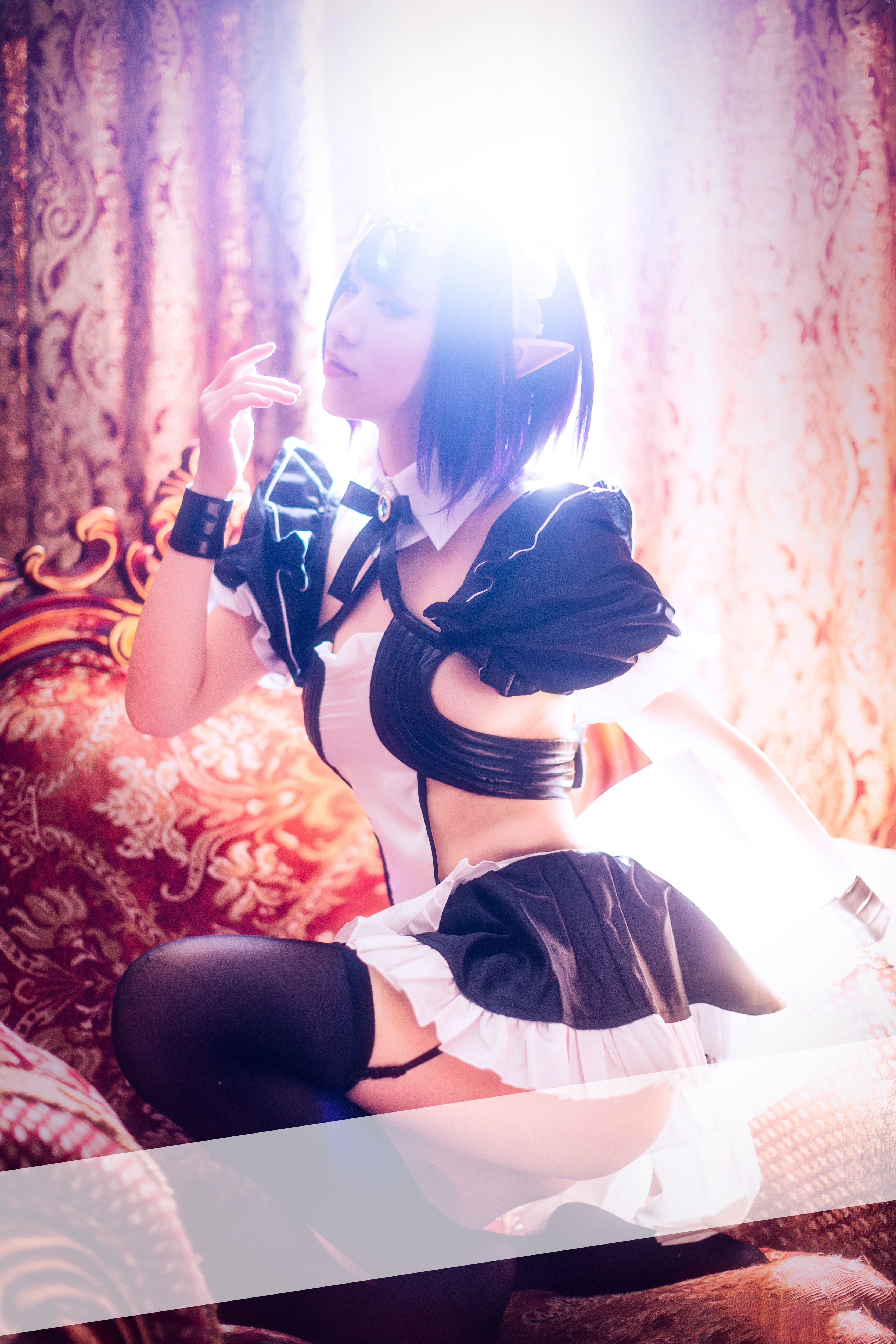 冥戏_CatN fate/grand order酒吞童子女仆cosplay3