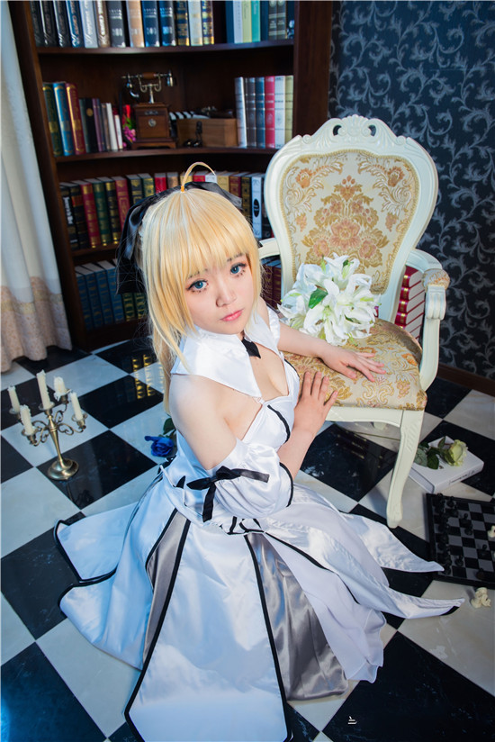 糖酱阿尔托利亚潘德拉贡cosplay6