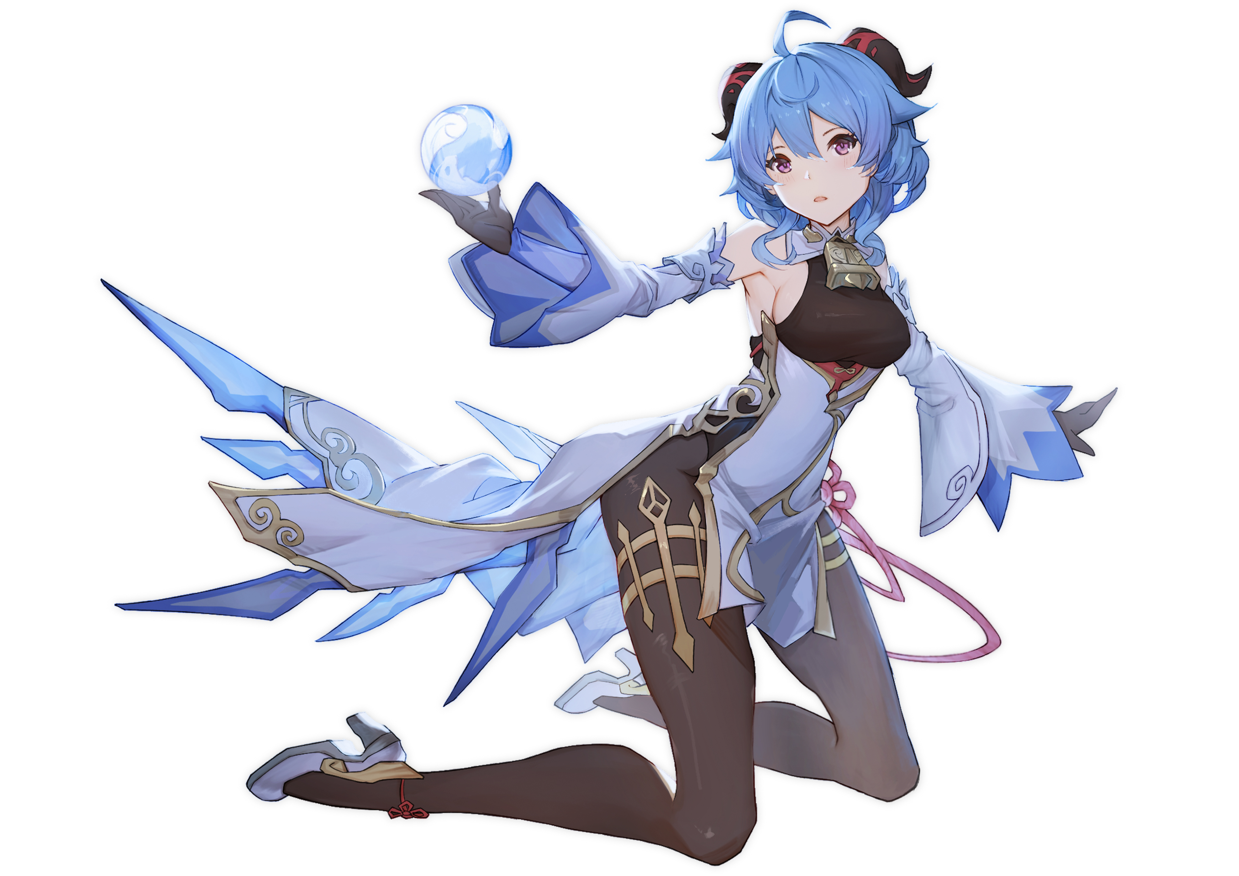 摸鱼[tv_冷漠][tv_冷漠][tv_冷漠]#原神##甘雨##板绘