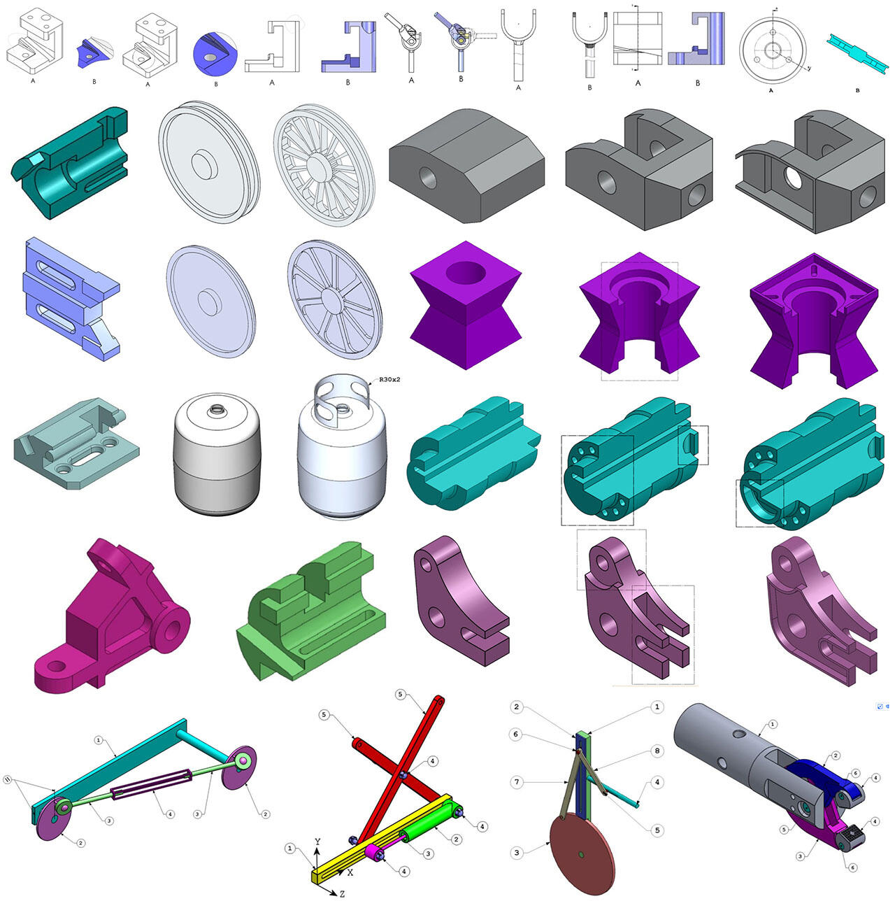SolidWorks CSWA助理认证模拟题讲解_哔哩哔哩_bilibili