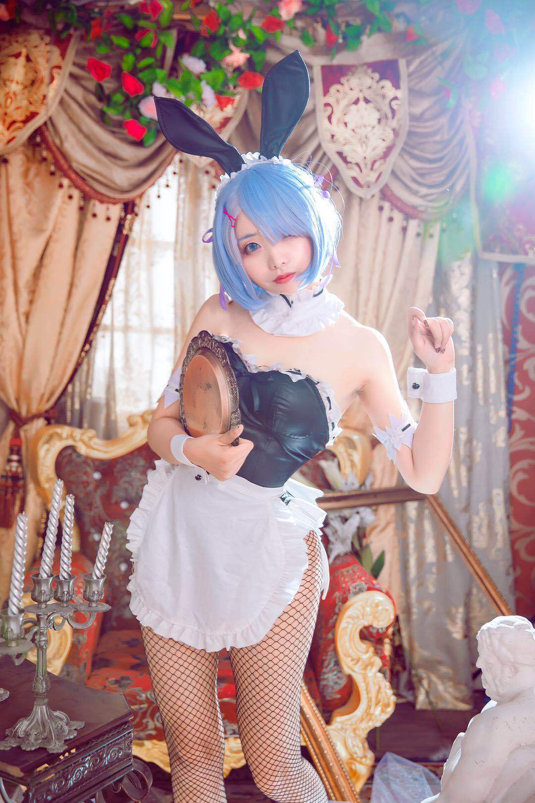 小幻仔Re从零开始的异世界生活雷姆Cosplay6