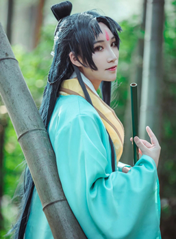 七尾狐Cosplay狐妖小红娘东方淮竹