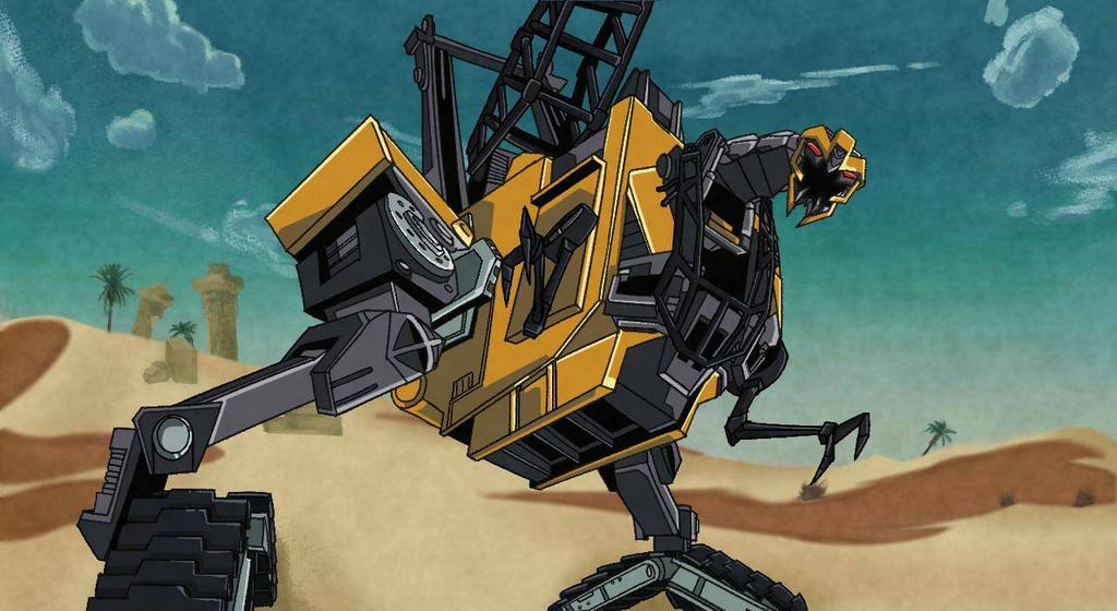 挖地虎 高塔 #变形金刚