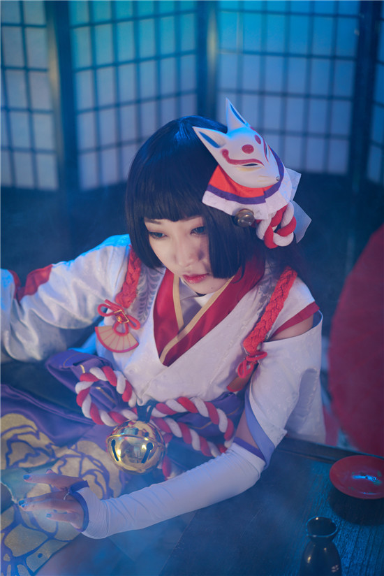 叶唯阴阳师雪女月见之樱cosplay4