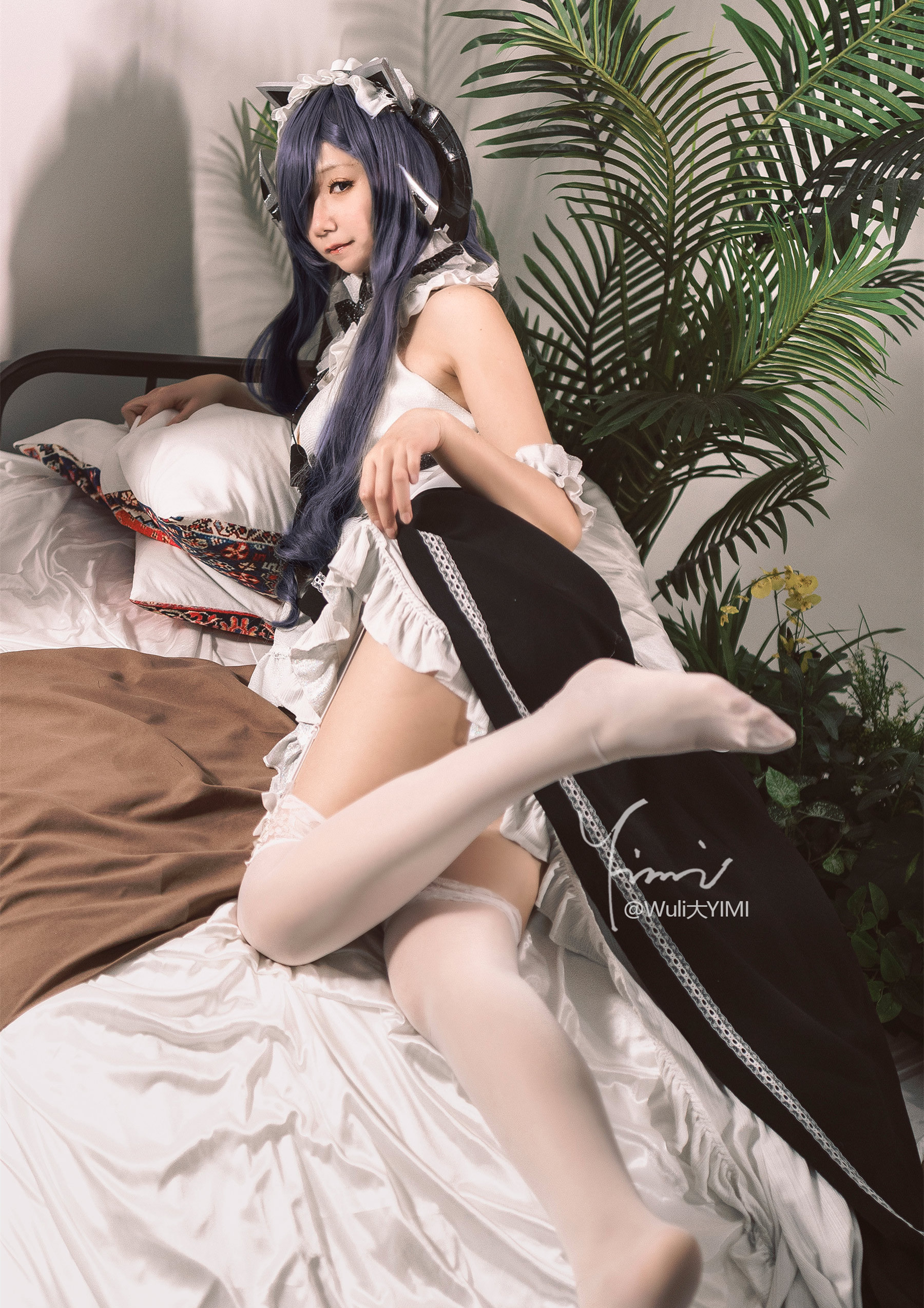 Wuli大YIMI奥古斯特冯帕塞瓦尔女仆魔女Cosplay9