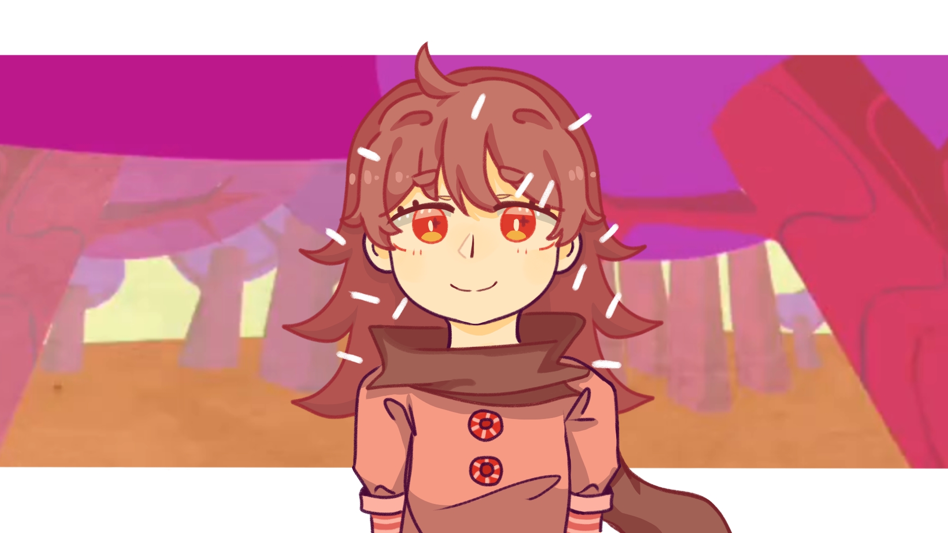 想做个meme,先发张图吧!#幸木镇##flaky##绘画##指绘