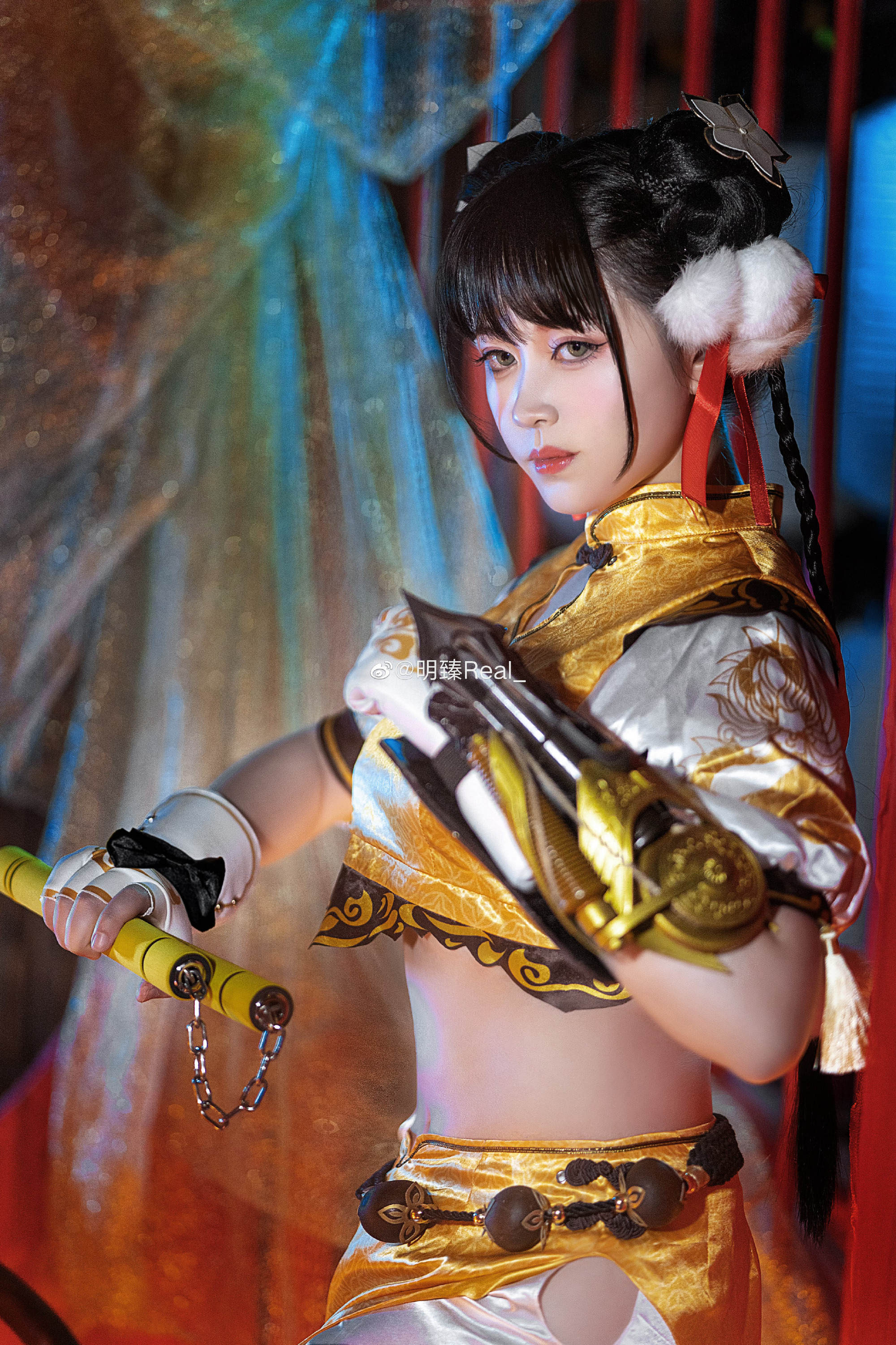 明臻real永劫无间胡桃cosplay7