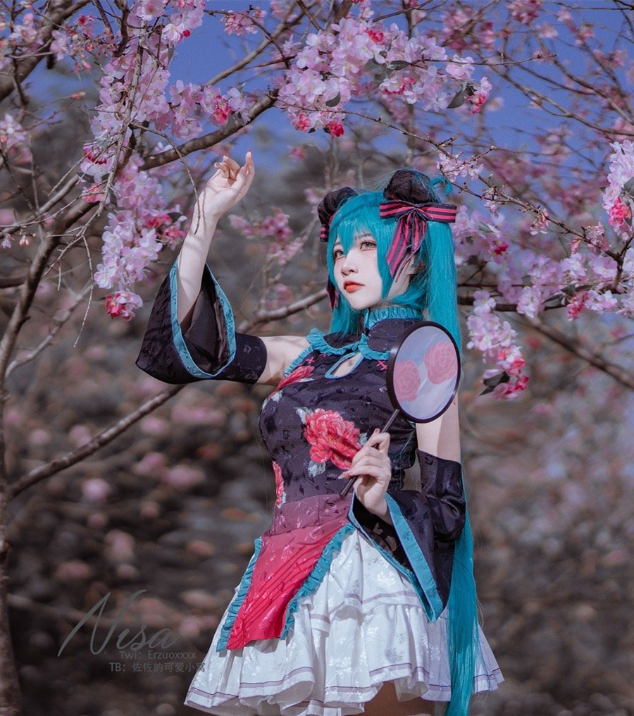 二佐Nisa初音未来cosplay5