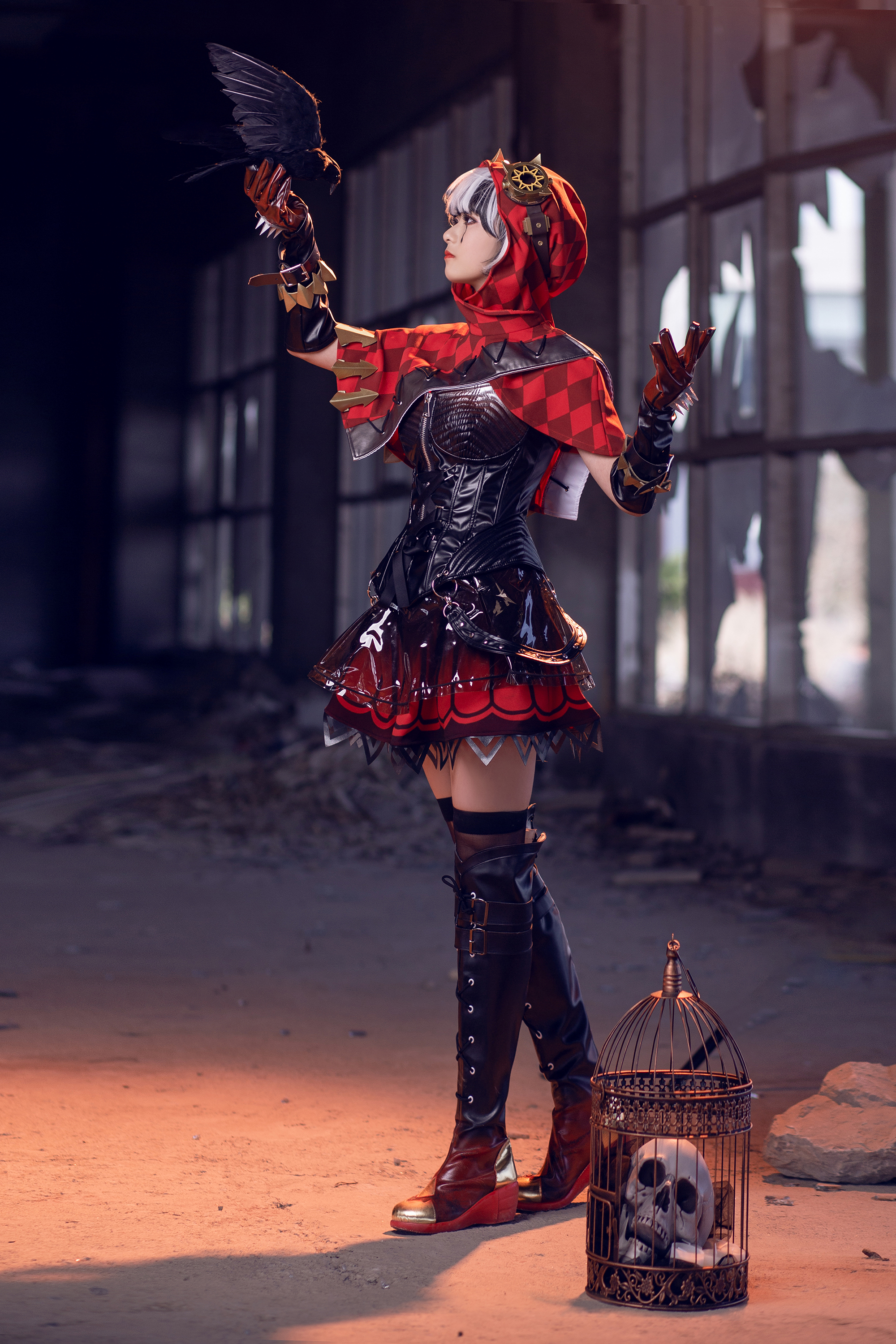 cos正片约拍第五人格机械师小红帽