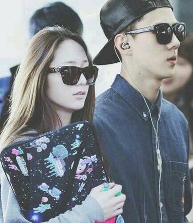 郑秀晶与exo间的小互动!