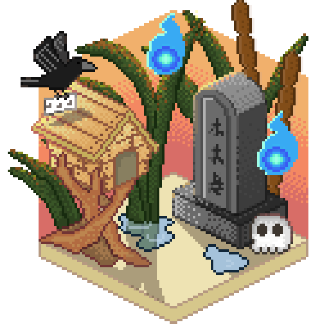 鬼太郎六期的像素画