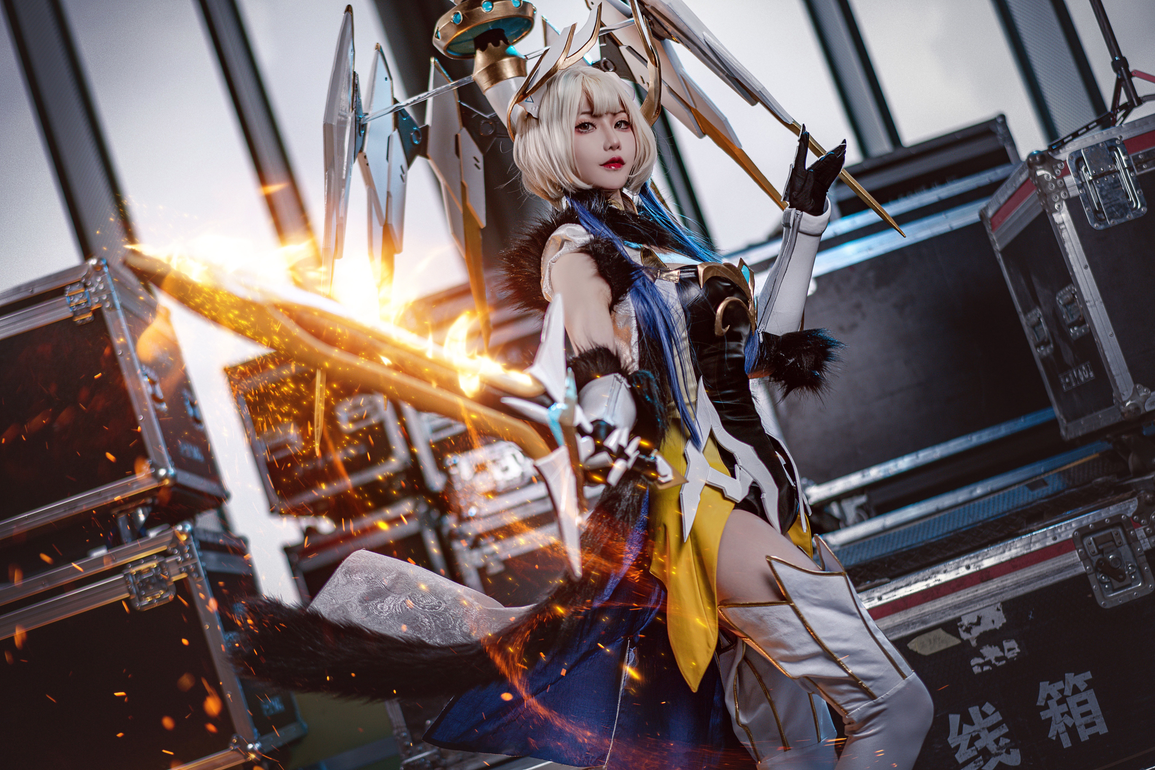 露兒大魔王星火之歌凯撒cosplay4