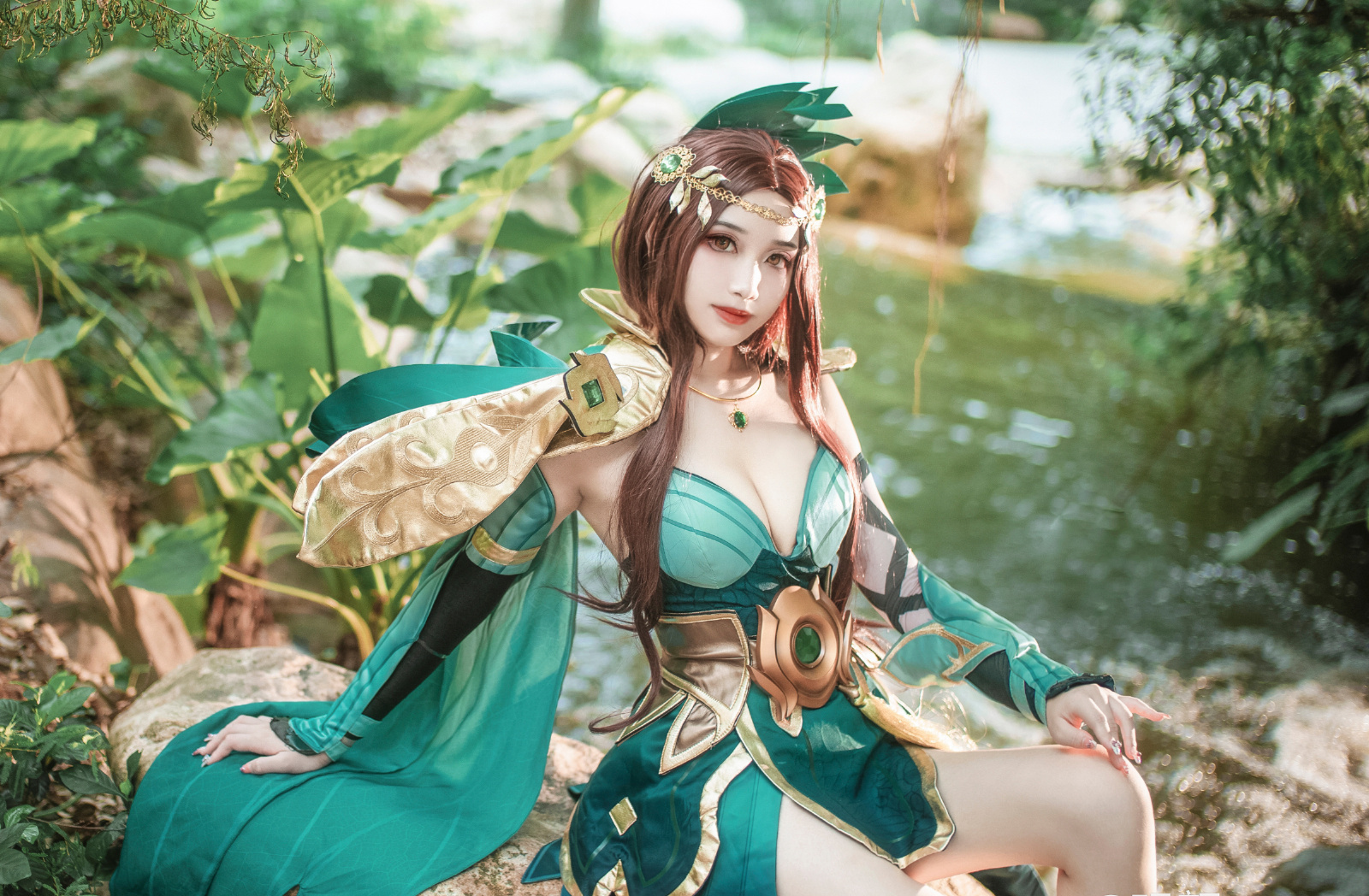 玥颜queen王者荣耀虞姬原皮CosPlay8