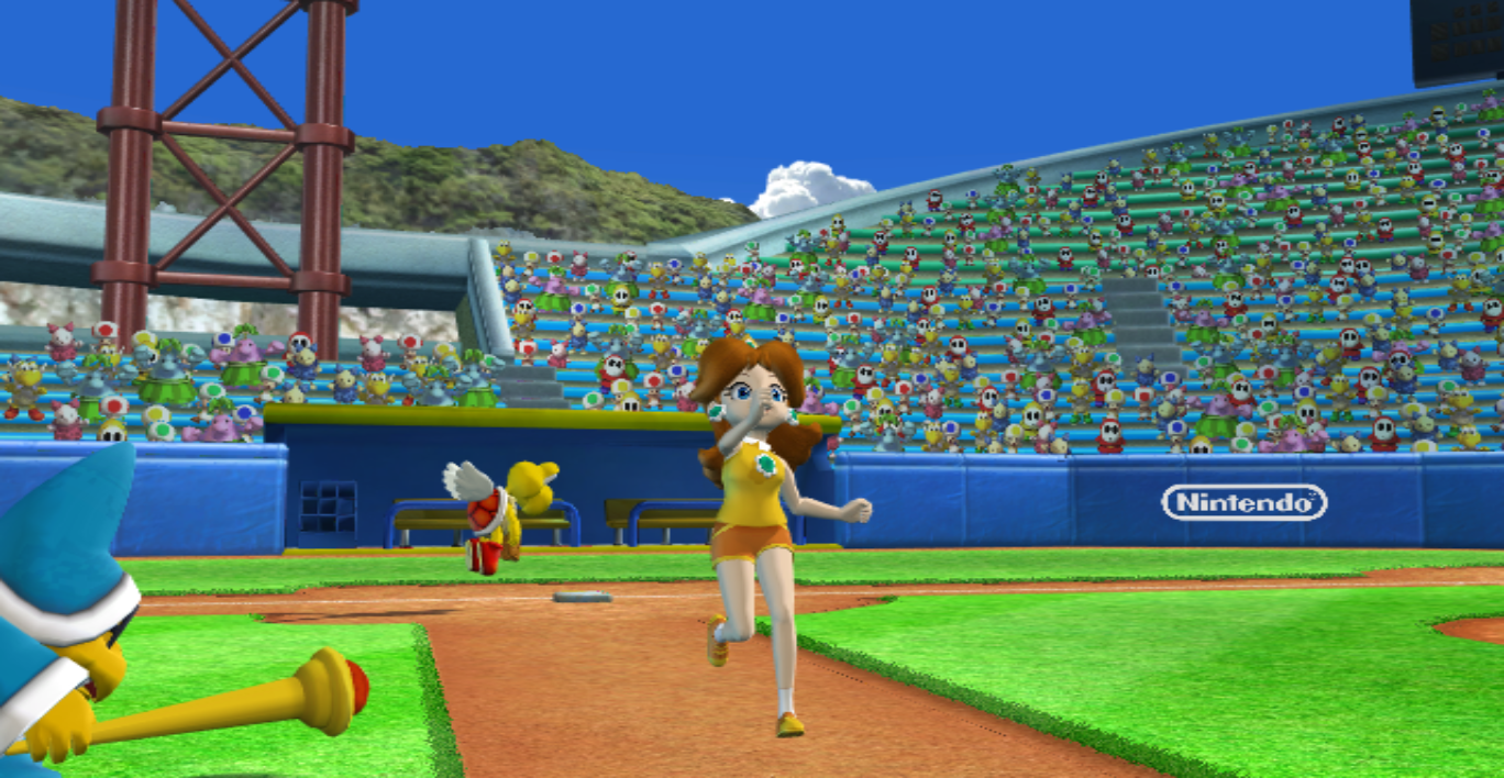 Wii 马里奥超级棒球场 家庭棒球