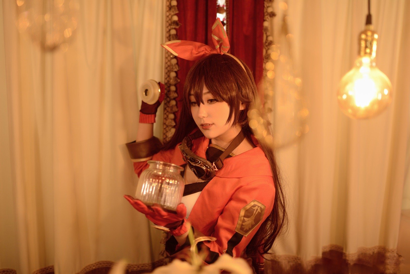 怪兽原神安柏CosPlay7