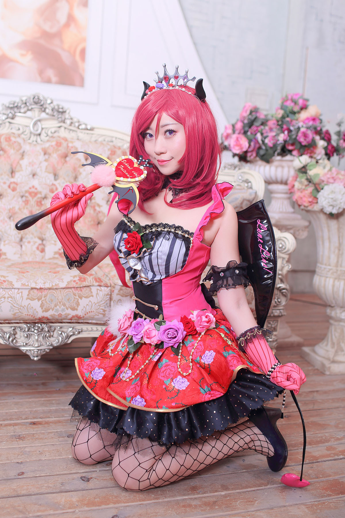 聆风Lovelive西木野真姬小恶魔觉醒cosplay6