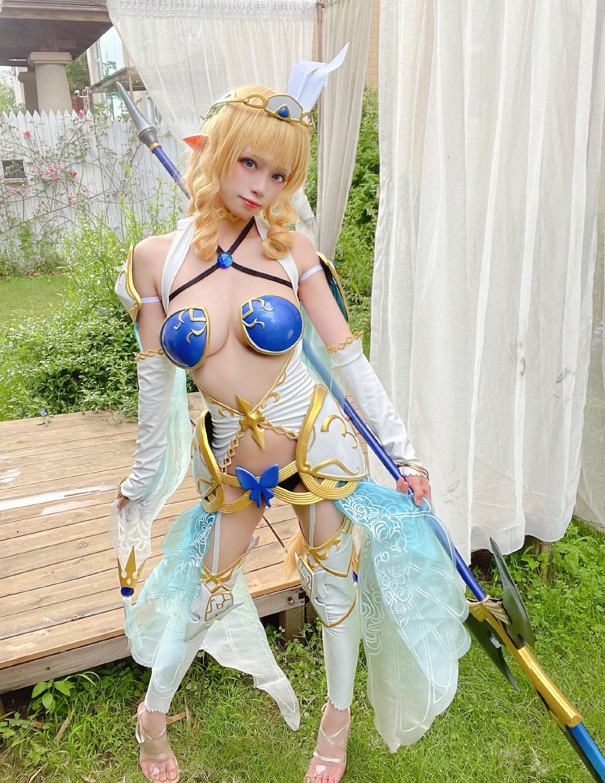 三無人型VERTEX精灵村第3村民琳西亚cosplay3