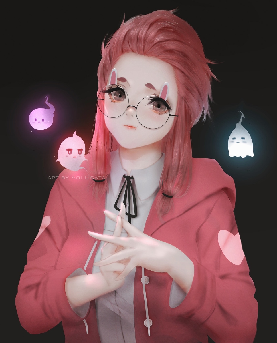 日韩风插画师aoiogata作品分享