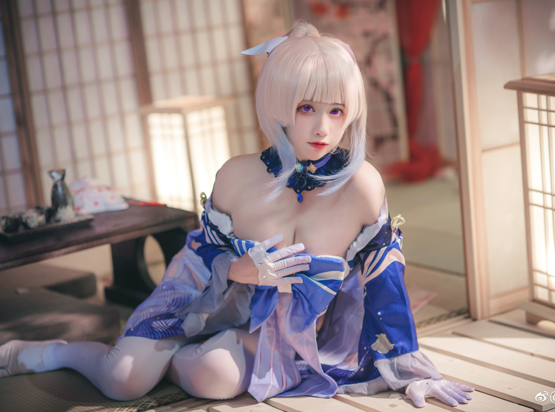 若美样原神珊瑚宫心海cosplay7