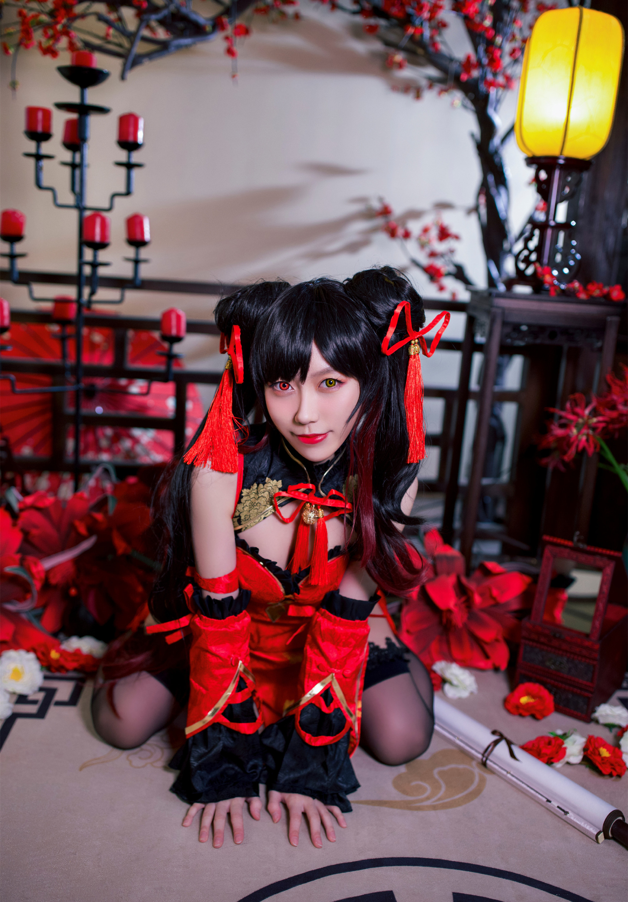 宸樱Sakura时崎狂三士道桑CosPlay9