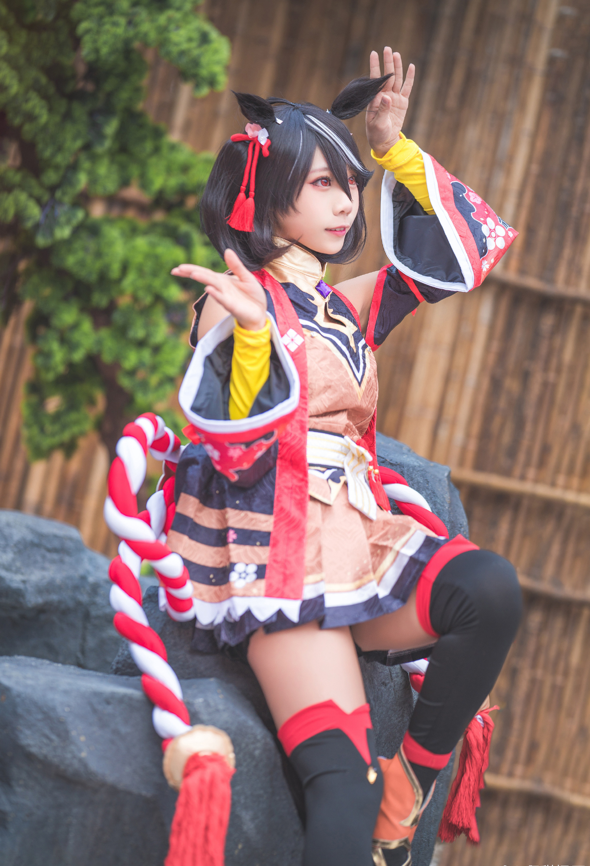 啊甜枫了赛马娘北部玄驹cosplay4