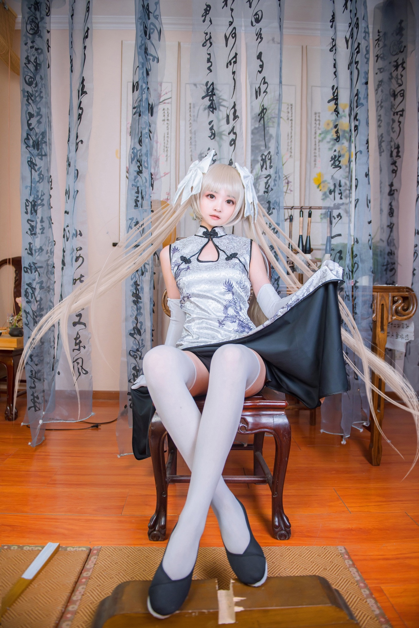 蓝裳缘之空穹妹cosplay1