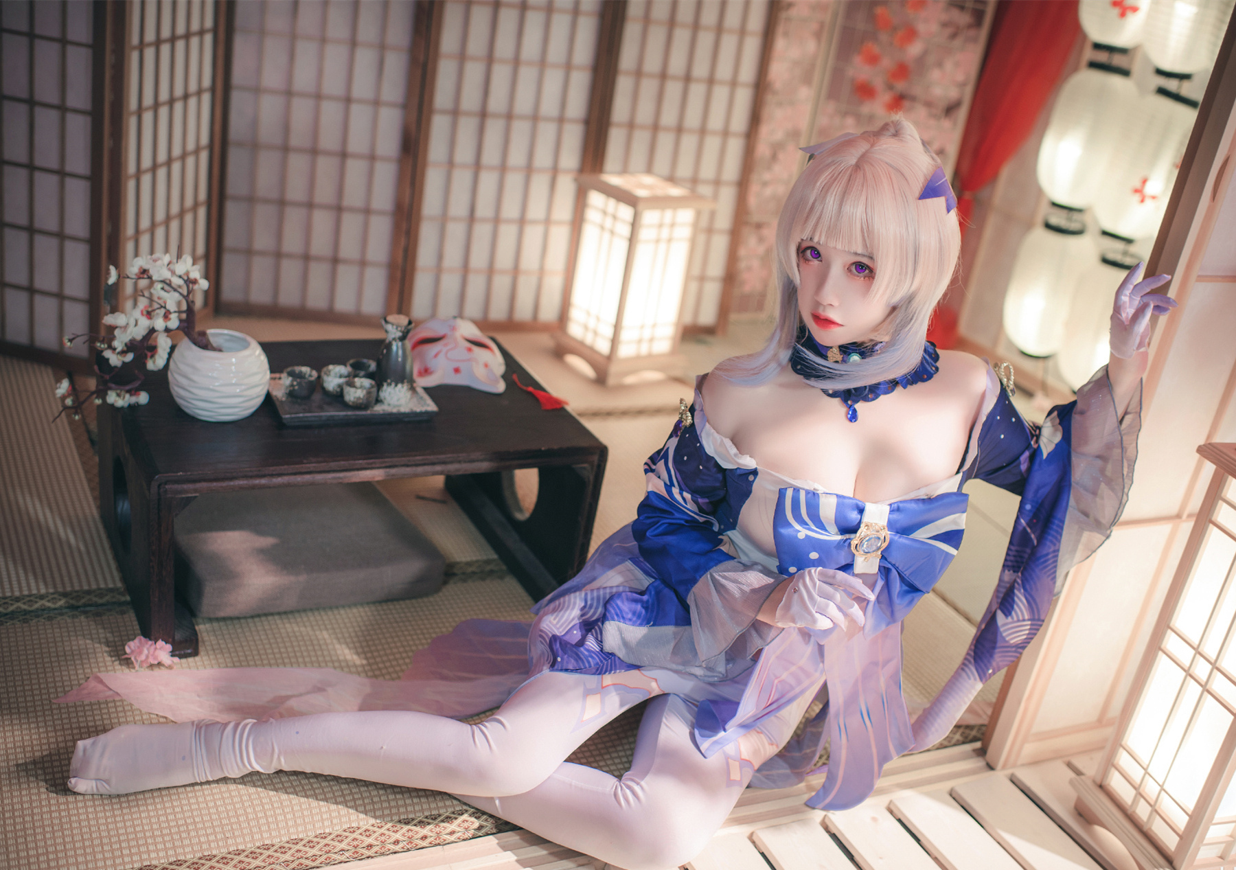 若美样原神珊瑚宫心海cosplay5