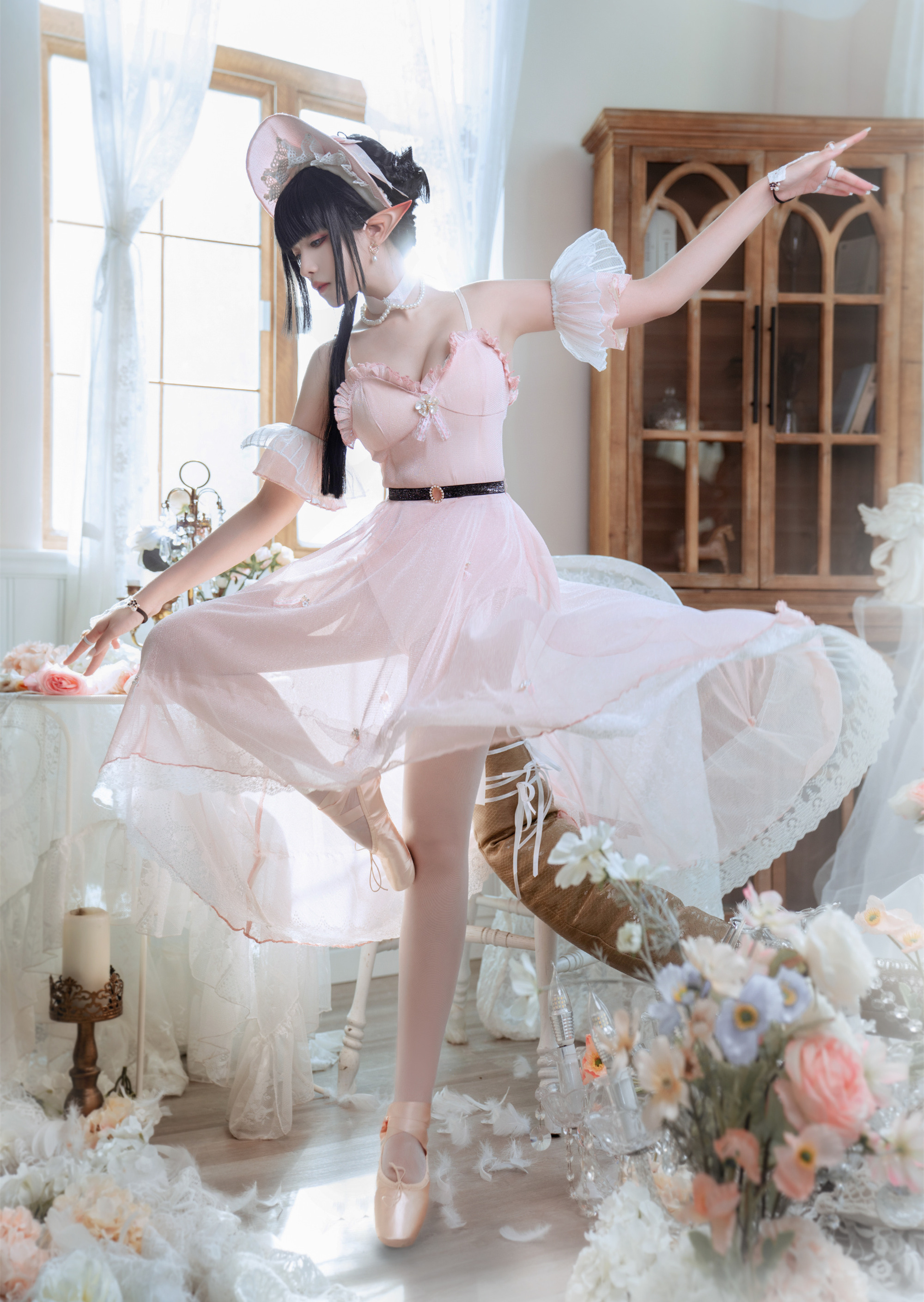 流一明日方舟森蚺芭蕾cosplay1