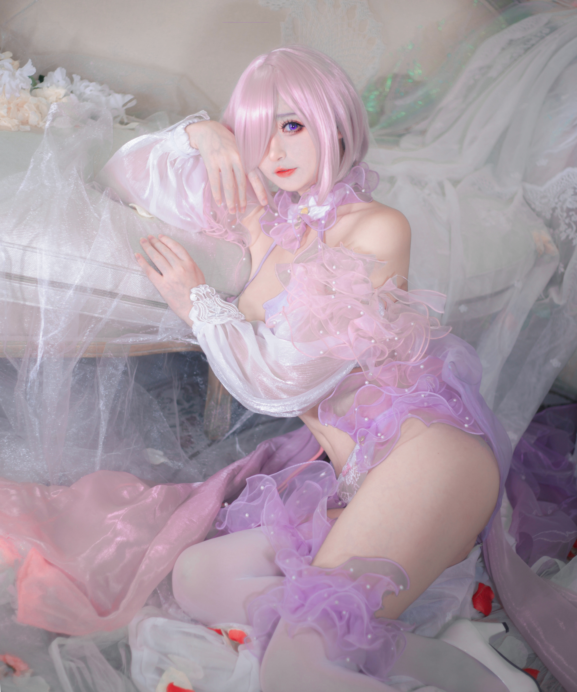 酒酿促织nya玛修CosPlay6