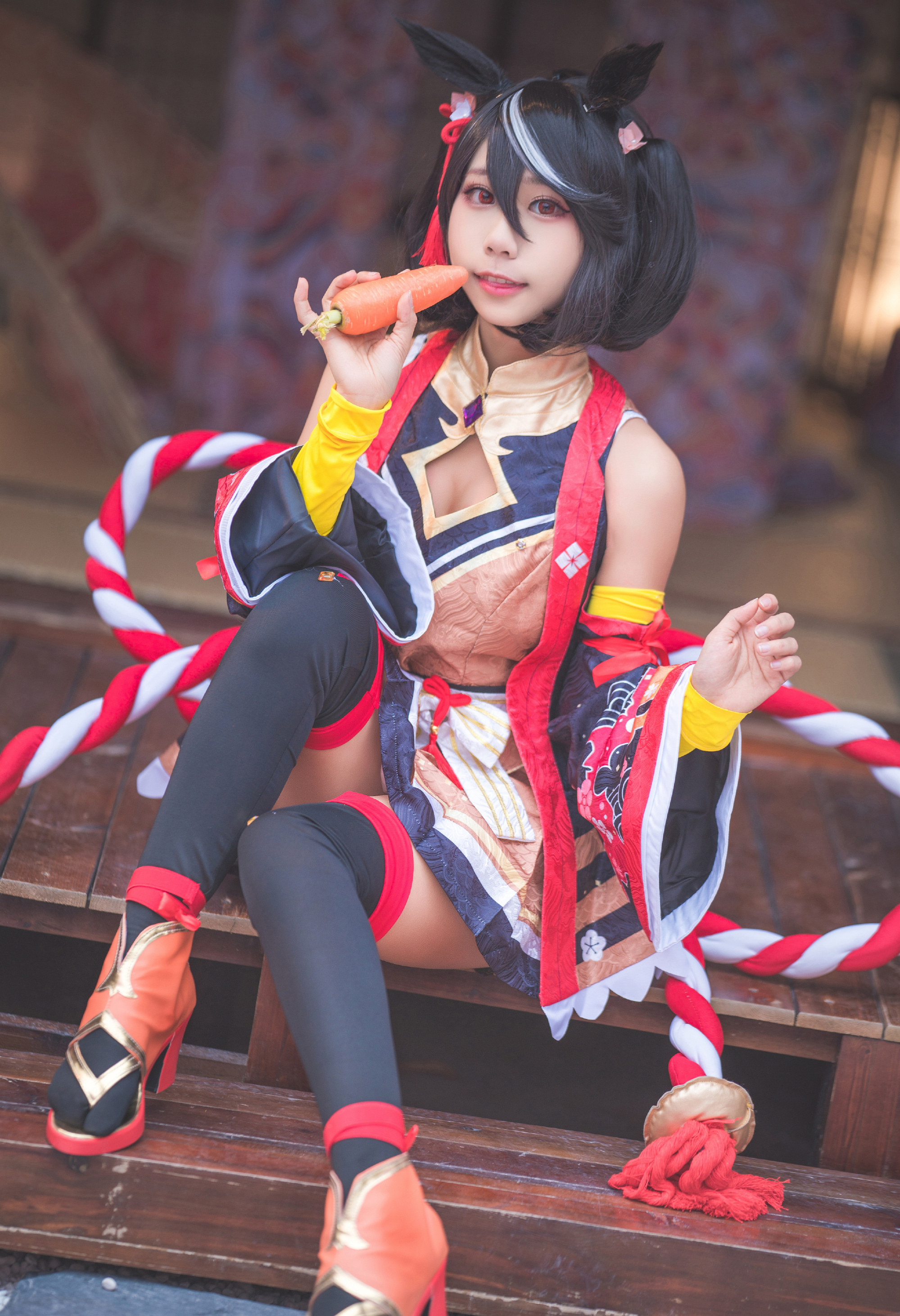 啊甜枫了赛马娘北部玄驹cosplay6