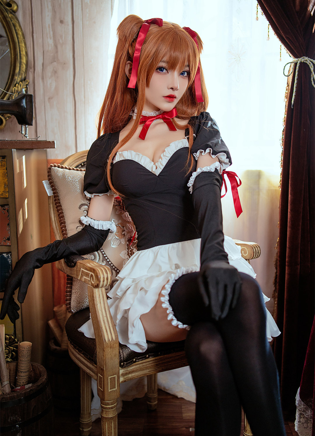 宵鱼鱼哥特明日香cosplay4