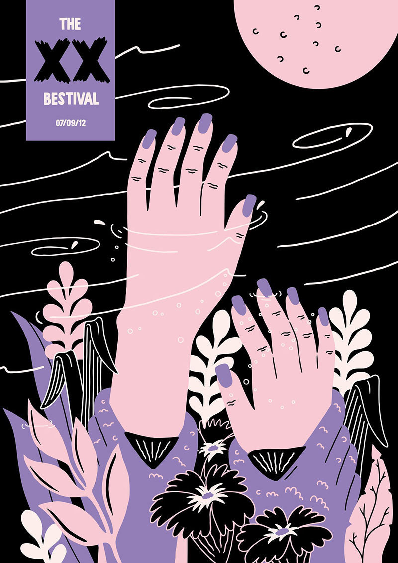 个性插画20款kateprior趣味