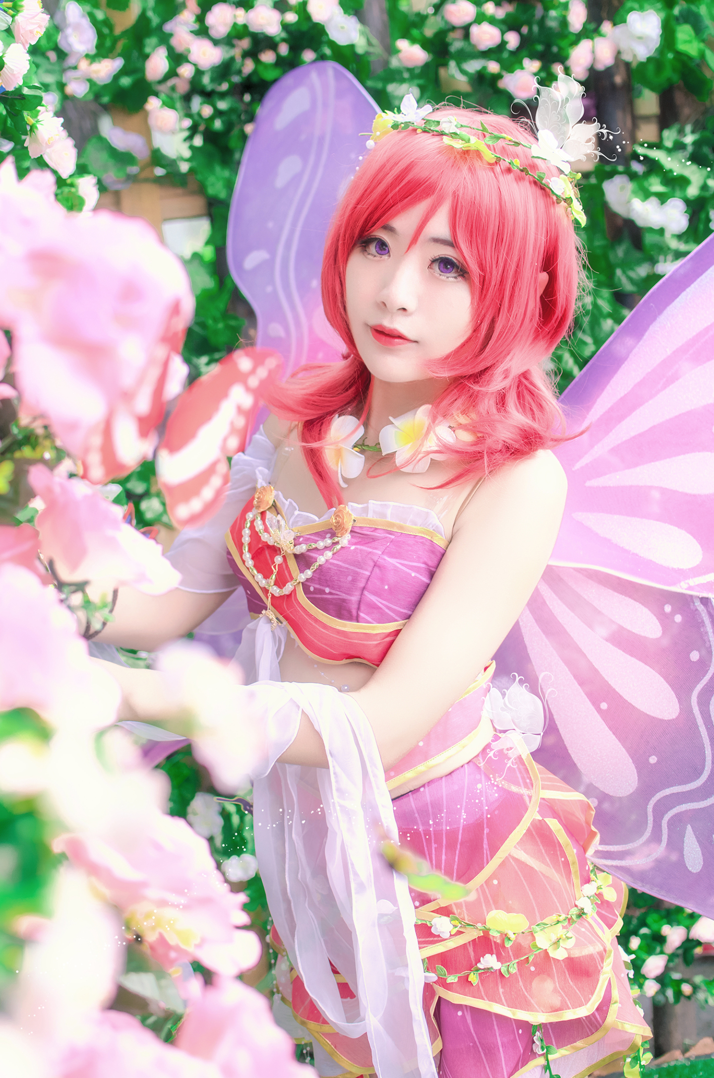 十六六LoveLive花妖精真姬cosplay2